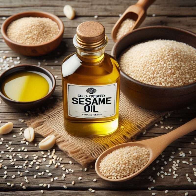 Cold-Pressed Sesame Oil 1 litre