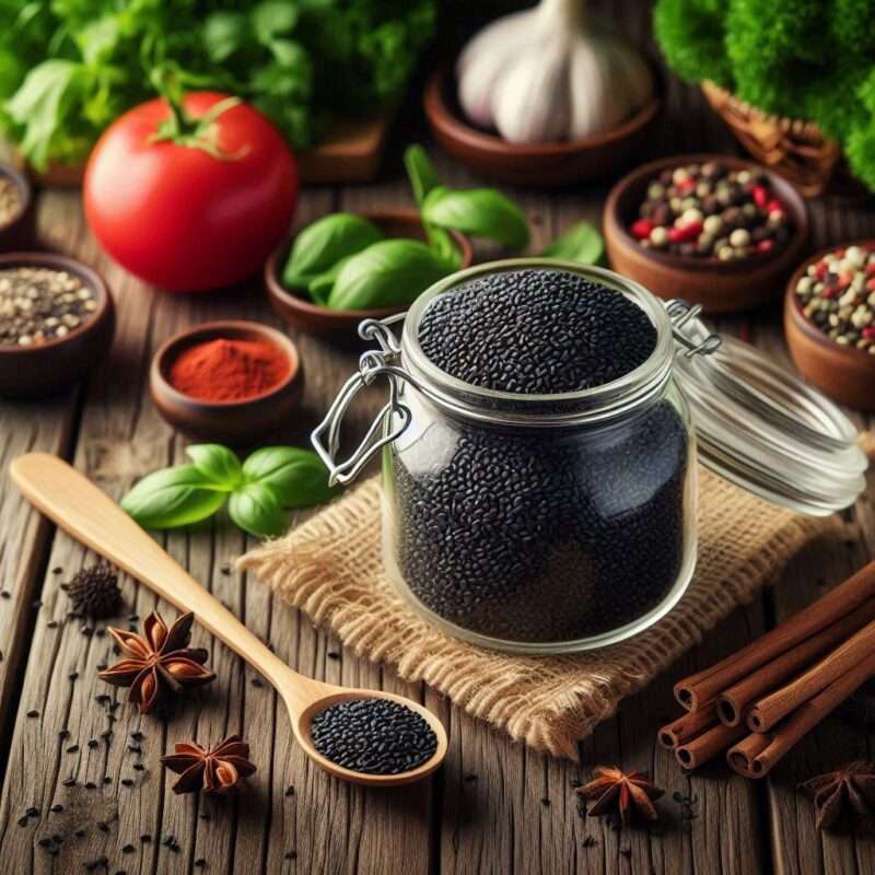 Sesame Seeds Black 100