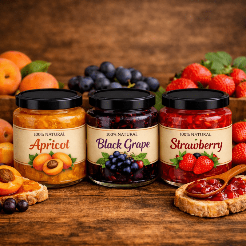Natural Fruit Jams