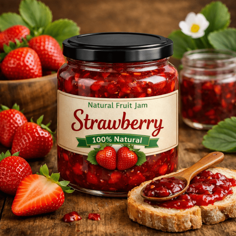 Strawberry Preserve (No Added Sugar Jam) 240g